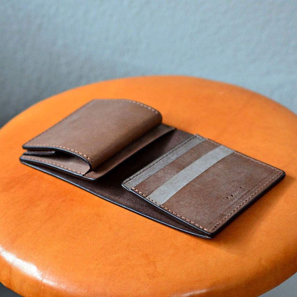 オーダーメイドで作製したミニ財布