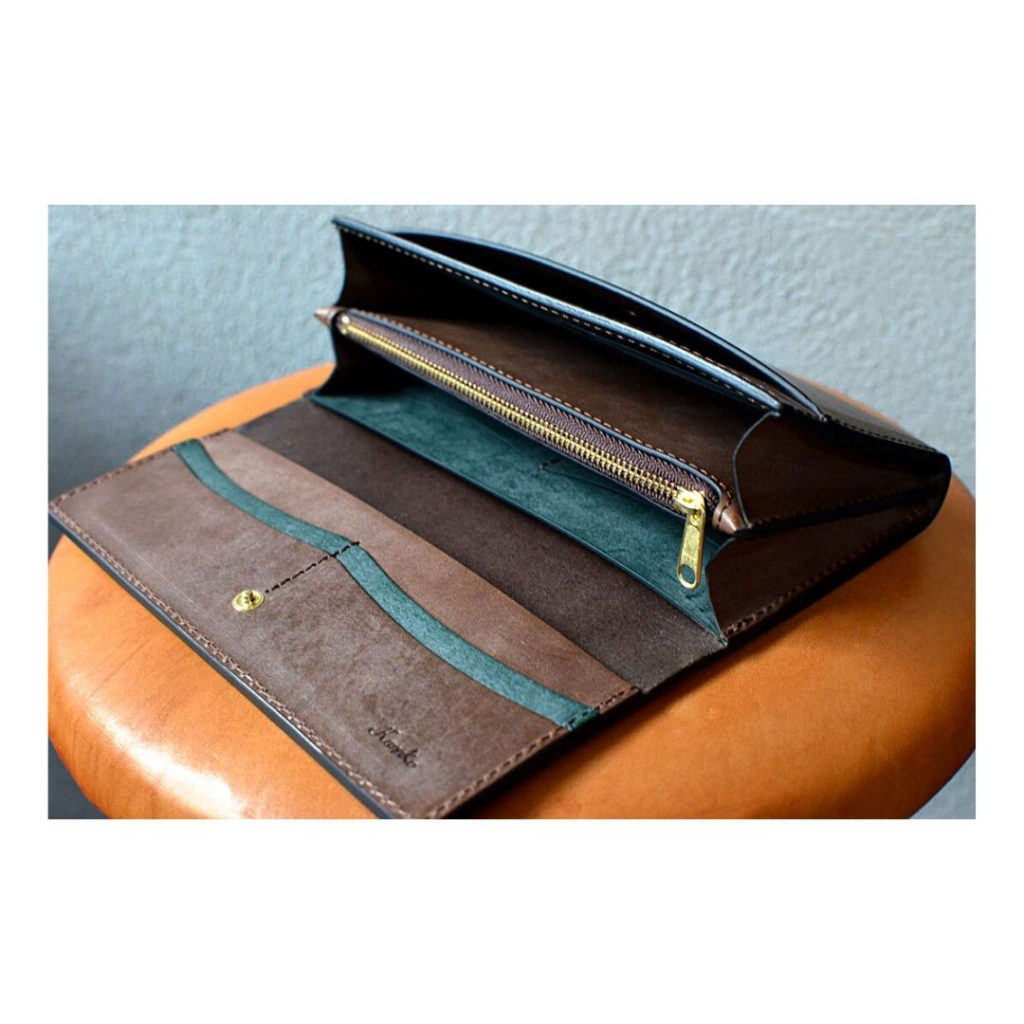オーダーメイドで作製した長財布