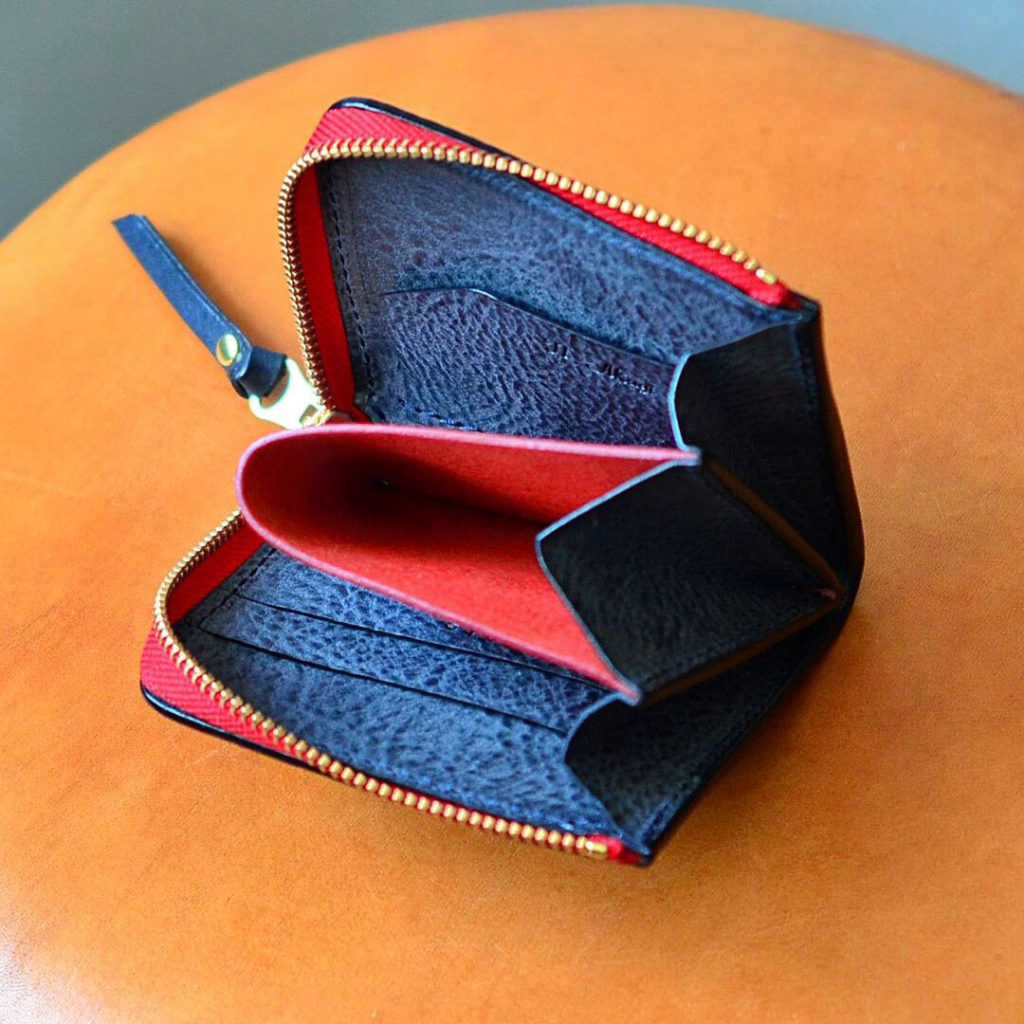 オーダーメイドで作製したミニ財布
