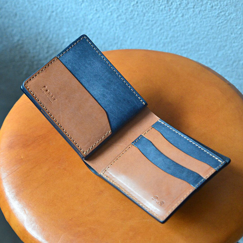 オーダーメイドで作製した財布