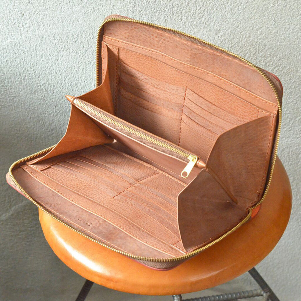 フルオーダーメイドで作製した長財布