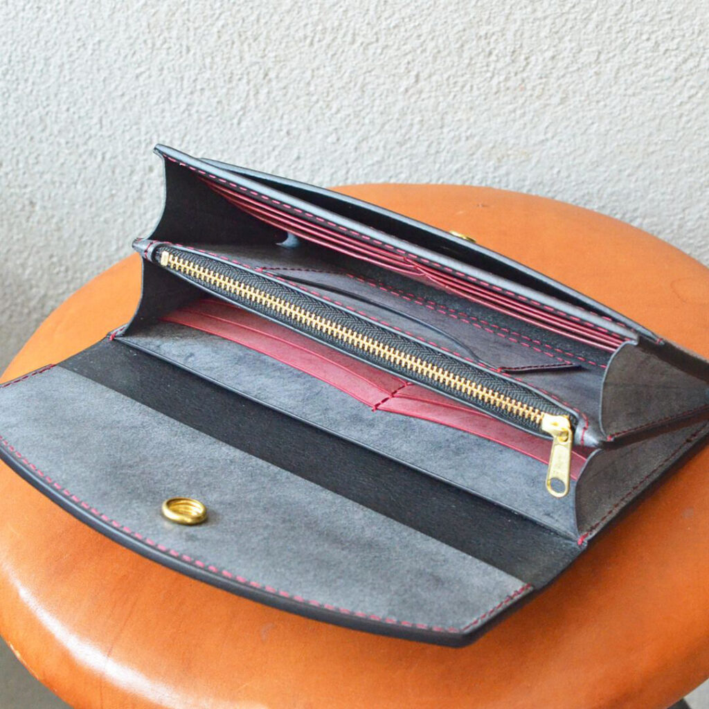オーダーメイドで作製した長財布