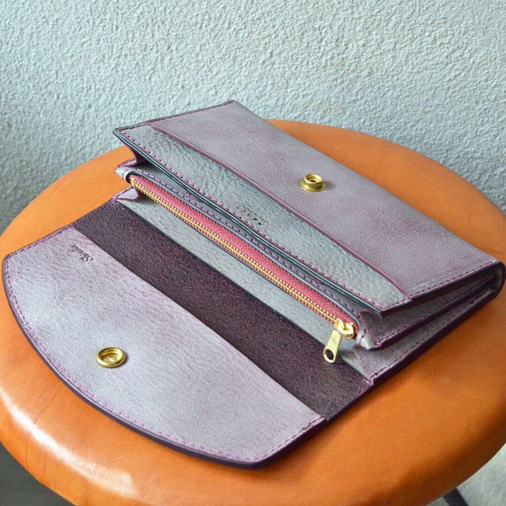 オーダーメイドで作製した長財布
