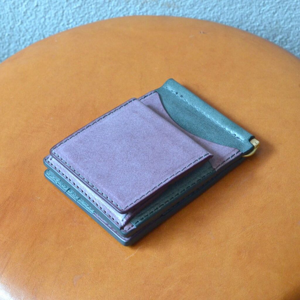 オーダーメイドで作製した財布