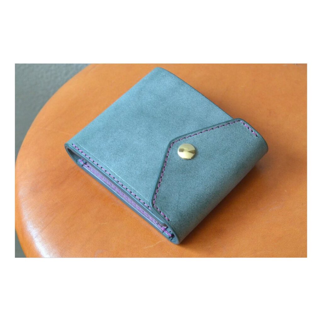 オーダーメイドで作製した財布