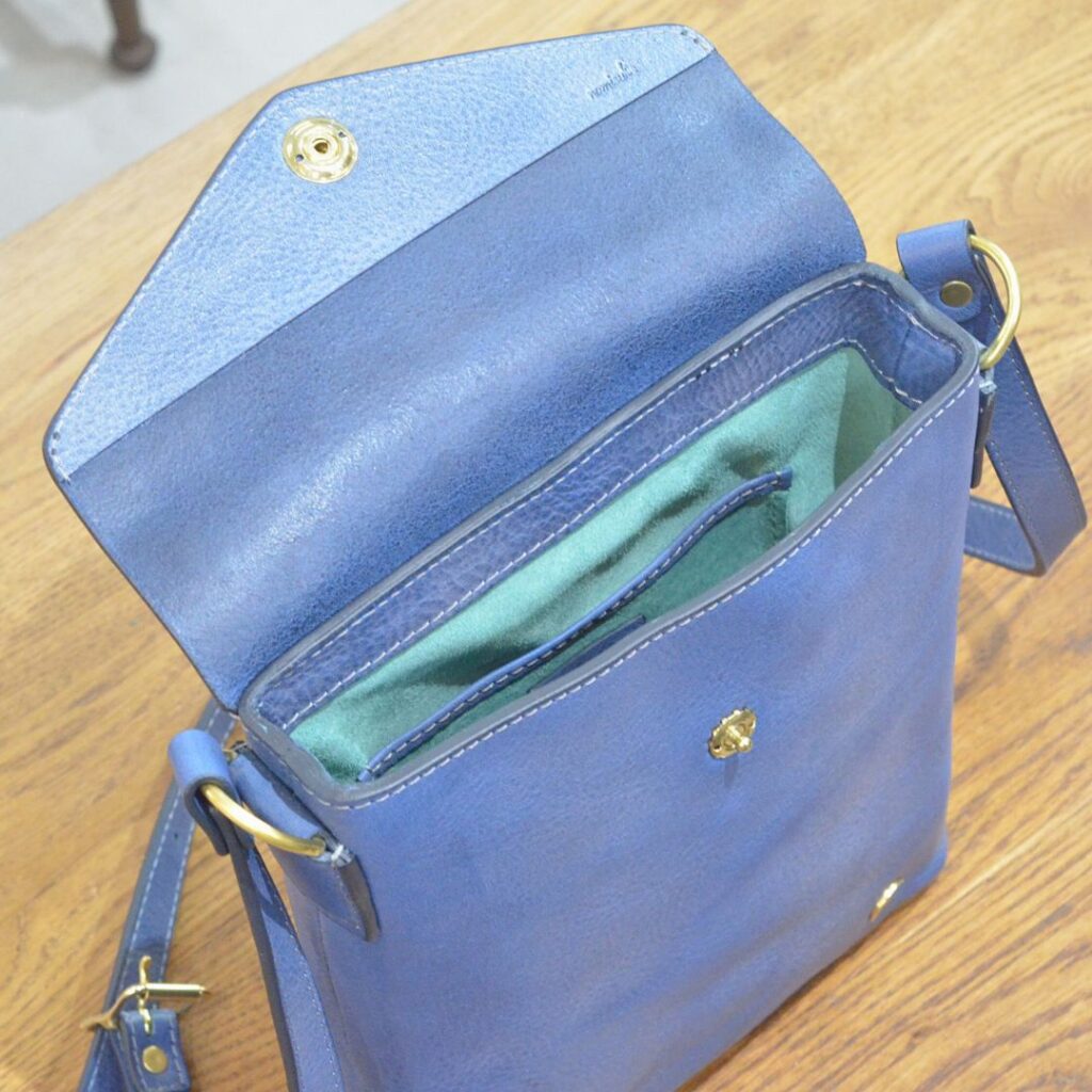 オーダーメイドで作製したショルダーバッグ