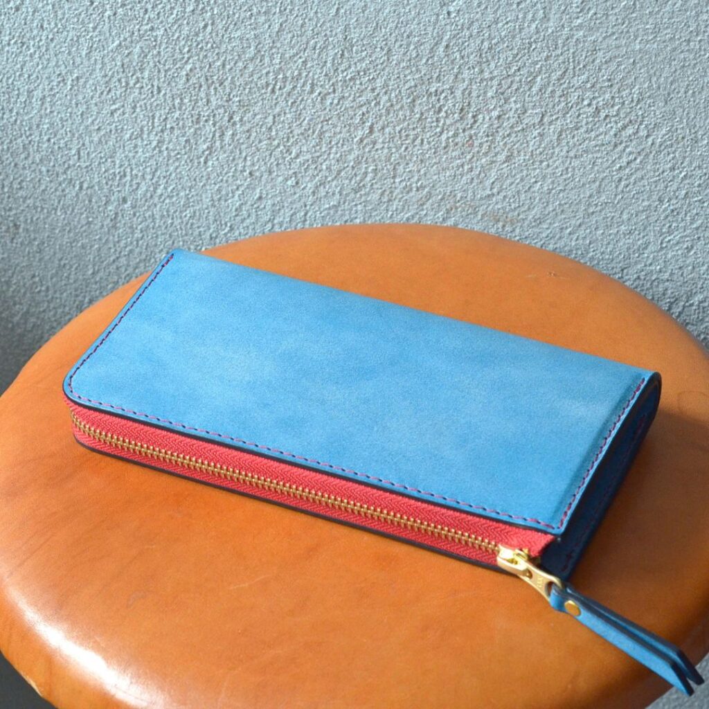 セミオーダーメイドで作製した財布