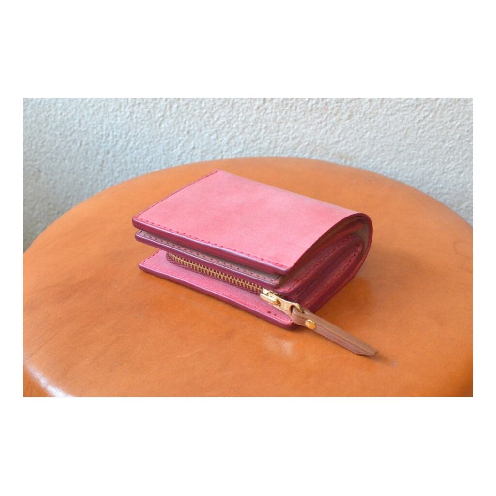オーダーメイドで作製した財布