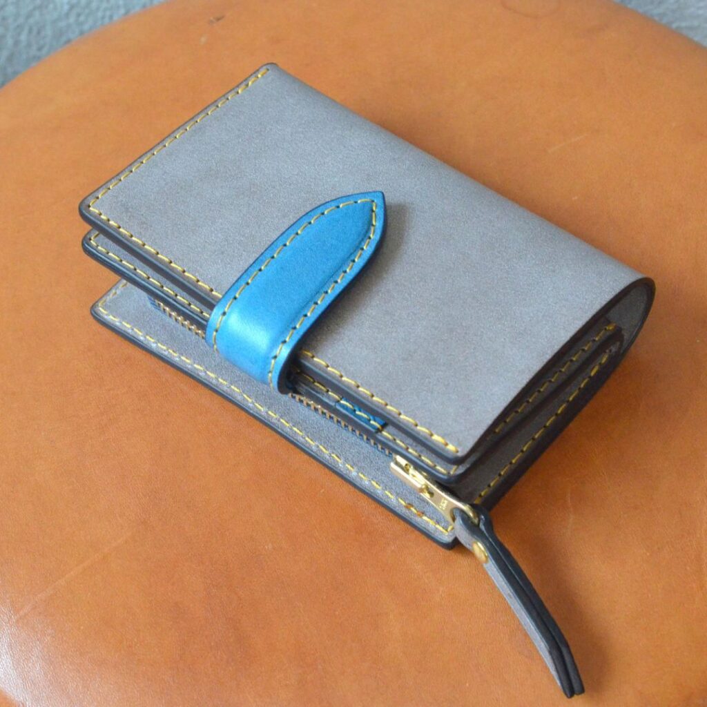 オーダーメイドで作製した財布